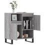 Aparador de madera contrachapada gris Sonoma 60x35x70 cm de vidaXL, Aparadores - Ref: Foro24-831202, Precio: 70,53 €, Descuen...