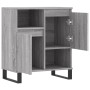 Aparador de madera contrachapada gris Sonoma 60x35x70 cm de vidaXL, Aparadores - Ref: Foro24-831202, Precio: 70,53 €, Descuen...