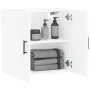 Engineered wood white wall cabinet 60x31x60 cm by vidaXL, Lockers and storage cabinets - Ref: Foro24-829972, Price: 57,17 €, ...