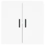 Engineered wood white wall cabinet 60x31x60 cm by vidaXL, Lockers and storage cabinets - Ref: Foro24-829972, Price: 57,17 €, ...