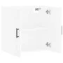 Engineered wood white wall cabinet 60x31x60 cm by vidaXL, Lockers and storage cabinets - Ref: Foro24-829972, Price: 57,17 €, ...