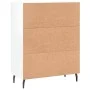Glossy white plywood sideboard 69.5x34x90 cm by vidaXL, Sideboards - Ref: Foro24-830278, Price: 105,09 €, Discount: %