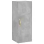 Concrete gray wall cabinet 34.5x34x90 cm by vidaXL, Sideboards - Ref: Foro24-828840, Price: 46,39 €, Discount: %