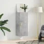 Concrete gray wall cabinet 34.5x34x90 cm by vidaXL, Sideboards - Ref: Foro24-828840, Price: 46,39 €, Discount: %