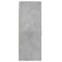 Concrete gray wall cabinet 34.5x34x90 cm by vidaXL, Sideboards - Ref: Foro24-828840, Price: 46,39 €, Discount: %