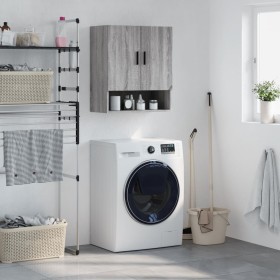 Engineered wood Sonoma gray wall cabinet 60x31x70 cm by vidaXL, Lockers and storage cabinets - Ref: Foro24-829930, Price: 54,...