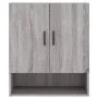 Engineered wood Sonoma gray wall cabinet 60x31x70 cm by vidaXL, Lockers and storage cabinets - Ref: Foro24-829930, Price: 55,...