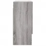 Engineered wood Sonoma gray wall cabinet 60x31x70 cm by vidaXL, Lockers and storage cabinets - Ref: Foro24-829930, Price: 55,...