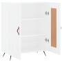 Weißes Sideboard aus Holzwerkstoff, 69,5 x 34 x 90 cm von vidaXL, Sideboards - Ref: Foro24-830164, Preis: 80,13 €, Rabatt: %