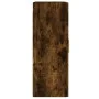 Wandschränke, 2 Stück, Holzwerkstoff, geräucherte Eiche von vidaXL, Sideboards - Ref: Foro24-3197878, Preis: 125,55 €, Rabatt: %