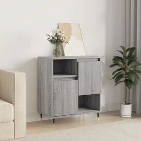 Sonoma gray plywood sideboard 60x35x70 cm by vidaXL, Sideboards - Ref: Foro24-831186, Price: 61,09 €, Discount: %