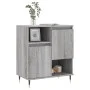 Sonoma gray plywood sideboard 60x35x70 cm by vidaXL, Sideboards - Ref: Foro24-831186, Price: 61,01 €, Discount: %