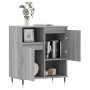Aparador de madera contrachapada gris Sonoma 60x35x70 cm de vidaXL, Aparadores - Ref: Foro24-831186, Precio: 61,77 €, Descuen...