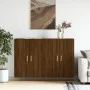 Wandschränke 2 Stk. Holzwerkstoff braune Eiche von vidaXL, Sideboards - Ref: Foro24-3197880, Preis: 155,79 €, Rabatt: %