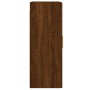 Wandschränke 2 Stk. Holzwerkstoff braune Eiche von vidaXL, Sideboards - Ref: Foro24-3197880, Preis: 157,95 €, Rabatt: %