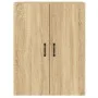 Armarios de pared 2 uds madera de ingeniería roble Sonoma de vidaXL, Aparadores - Ref: Foro24-3197883, Precio: 164,90 €, Desc...