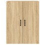 Wall cabinets 2 pcs engineered wood Sonoma oak by vidaXL, Sideboards - Ref: Foro24-3197883, Price: 167,54 €, Discount: %