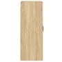 Armarios de pared 2 uds madera de ingeniería roble Sonoma de vidaXL, Aparadores - Ref: Foro24-3197883, Precio: 164,90 €, Desc...