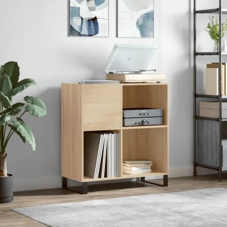 Disc Möbel Sperrholz Sonoma Eiche 84,5x38x89 cm von vidaXL, CD- und DVD-Speicher - Ref: Foro24-831783, Preis: 78,03 €, Rabatt: %