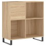 Disc Möbel Sperrholz Sonoma Eiche 84,5x38x89 cm von vidaXL, CD- und DVD-Speicher - Ref: Foro24-831783, Preis: 78,21 €, Rabatt: %