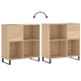 Disc Möbel Sperrholz Sonoma Eiche 84,5x38x89 cm von vidaXL, CD- und DVD-Speicher - Ref: Foro24-831783, Preis: 78,21 €, Rabatt: %