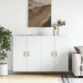 Wall cabinets 2 pcs white engineered wood by vidaXL, Sideboards - Ref: Foro24-3197873, Price: 166,50 €, Discount: %