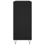 Mueble para discos madera contrachapada negro 84,5x38x89 cm de vidaXL, Almacenamiento para CD y DVD - Ref: Foro24-831773, Pre...