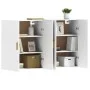 Armarios de pared 2 uds madera de ingeniería blanco de vidaXL, Aparadores - Ref: Foro24-3197873, Precio: 166,21 €, Descuento: %