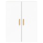 Wandschränke, 2 Stück, weißes Holzwerkstoff von vidaXL, Sideboards - Ref: Foro24-3197873, Preis: 169,09 €, Rabatt: %