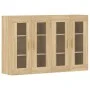 Armarios de pared 2 uds madera de ingeniería roble Sonoma by vidaXL, Sideboards - Ref: Foro24-3197899, Price: 164,32 €, Disco...