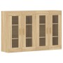 Armarios de pared 2 uds madera de ingeniería roble Sonoma by vidaXL, Sideboards - Ref: Foro24-3197899, Price: 169,64 €, Disco...