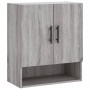 Sonoma grauer Wandschrank aus Holzwerkstoff, 60 x 31 x 70 cm von vidaXL, Schließfächer und Lagerschränke - Ref: Foro24-829938...