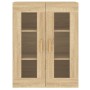 Armarios de pared 2 uds madera de ingeniería roble Sonoma by vidaXL, Sideboards - Ref: Foro24-3197899, Price: 169,64 €, Disco...