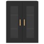 Armarios de pared 2 uds madera de ingeniería negro von vidaXL, Sideboards - Ref: Foro24-3197898, Preis: 146,10 €, Rabatt: %
