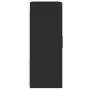 Armarios de pared 2 uds madera de ingeniería negro by vidaXL, Sideboards - Ref: Foro24-3197898, Price: 145,12 €, Discount: %