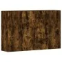 Wall cabinets 2 pcs engineered wood smoked oak by vidaXL, Sideboards - Ref: Foro24-3197886, Price: 142,21 €, Discount: %