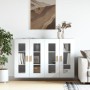 Wandschränke, 2 Stück, weißes Holzwerkstoff von vidaXL, Sideboards - Ref: Foro24-3197897, Preis: 176,97 €, Rabatt: %