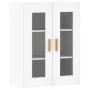 Wandschränke, 2 Stück, weißes Holzwerkstoff von vidaXL, Sideboards - Ref: Foro24-3197897, Preis: 180,82 €, Rabatt: %