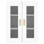 Armarios de pared 2 uds madera de ingeniería blanco de vidaXL, Aparadores - Ref: Foro24-3197897, Precio: 173,93 €, Descuento: %