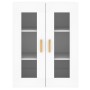 Wandschränke, 2 Stück, weißes Holzwerkstoff von vidaXL, Sideboards - Ref: Foro24-3197897, Preis: 176,97 €, Rabatt: %