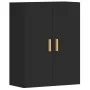 Armarios de pared 2 uds madera de ingeniería negro de vidaXL, Aparadores - Ref: Foro24-3197874, Precio: 142,97 €, Descuento: %