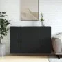Wandschränke 2 Stk. Holzwerkstoff schwarz von vidaXL, Sideboards - Ref: Foro24-3197882, Preis: 144,84 €, Rabatt: %