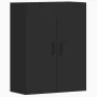 Wandschränke 2 Stk. Holzwerkstoff schwarz von vidaXL, Sideboards - Ref: Foro24-3197882, Preis: 144,84 €, Rabatt: %