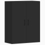 Wandschränke 2 Stk. Holzwerkstoff schwarz von vidaXL, Sideboards - Ref: Foro24-3197882, Preis: 151,10 €, Rabatt: %