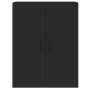 Armarios de pared 2 uds madera de ingeniería negro de vidaXL, Aparadores - Ref: Foro24-3197882, Precio: 151,10 €, Descuento: %