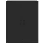 Wandschränke 2 Stk. Holzwerkstoff schwarz von vidaXL, Sideboards - Ref: Foro24-3197882, Preis: 144,84 €, Rabatt: %