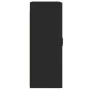 Wall cabinets 2 units engineered wood black by vidaXL, Sideboards - Ref: Foro24-3197882, Price: 144,84 €, Discount: %