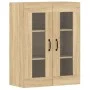 Wandschränke 2 Stk. Holzwerkstoff Sonoma Eiche von vidaXL, Sideboards - Ref: Foro24-3197907, Preis: 161,66 €, Rabatt: %