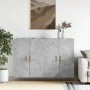 Wandschränke 2 Stück betongraues Holzwerkstoff von vidaXL, Sideboards - Ref: Foro24-3197876, Preis: 144,53 €, Rabatt: %