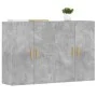 Wall cabinets 2 pcs concrete gray engineered wood by vidaXL, Sideboards - Ref: Foro24-3197876, Price: 145,22 €, Discount: %